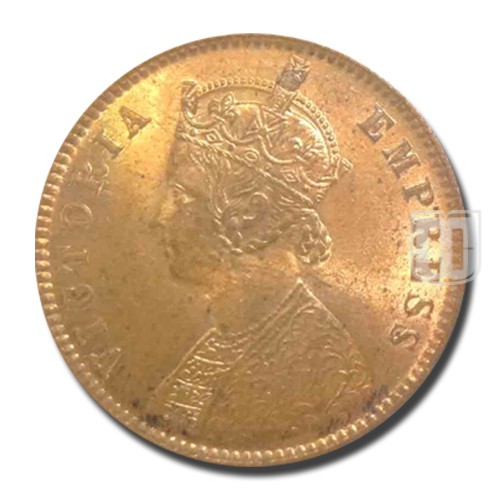 One Quarter Anna | 1891 | KM# 486,PR.624 | O