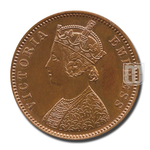 One Quarter Anna | 1891 | KM# 486 | O