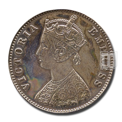 One Quarter Anna | 1891 | KM# 486b | O