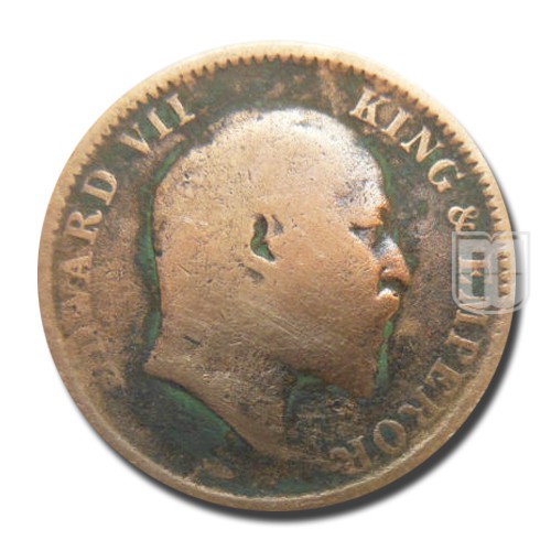 One Quarter Anna | 1908 | KM# 502,PR.653 | O