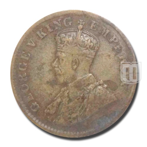 One Quarter Anna | 1911 | KM# 511,PR.656 | O