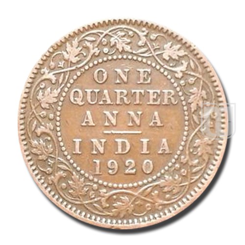 One Quarter Anna | 1920 | KM# 512,PR.665 | R