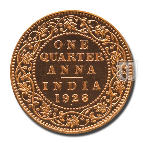 One Quarter Anna | 1928 | KM# 512 | R