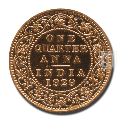 One Quarter Anna | 1929 | KM# 512 | R