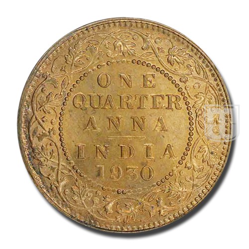 One Quarter Anna | 1930 | KM# 512,PR.671 | R
