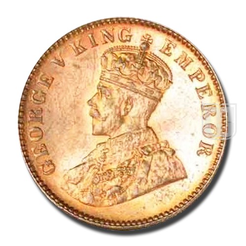 One Quarter Anna | 1931 | KM# 512,PR.672 | O