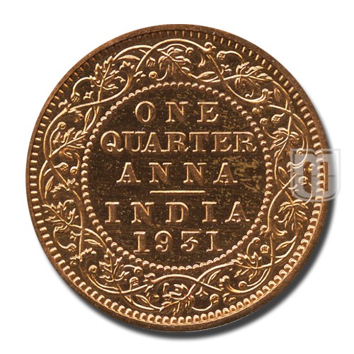 One Quarter Anna | 1931 | KM# 512 | R