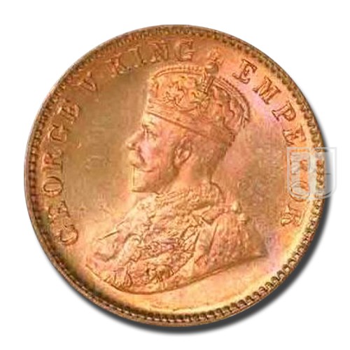 One Quarter Anna | 1933 | KM# 512,PR.673 | O