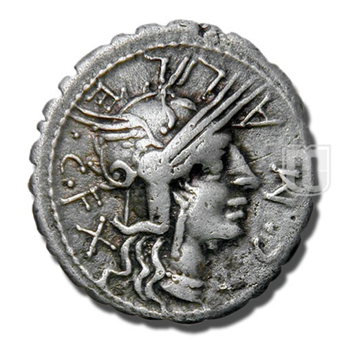 Denarius Serratus | 118BC | C.282.3,S.524 | O