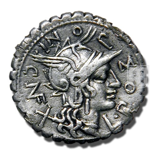 Denarius Serratus | 118BC | C.282.4,S.522 | O