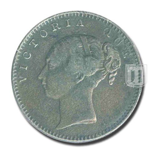  Half Rupee | 1840 | KM# 455.1,PR.76 | O