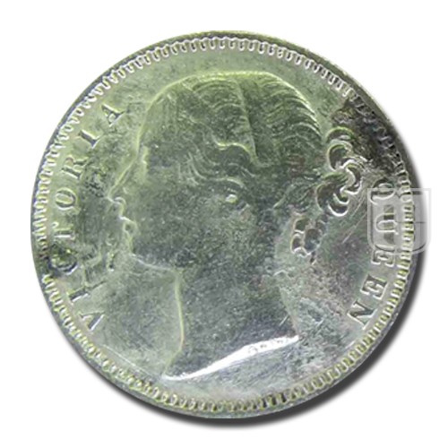  Half Rupee | 1840 |  KM# 456.2,PR.82 | O