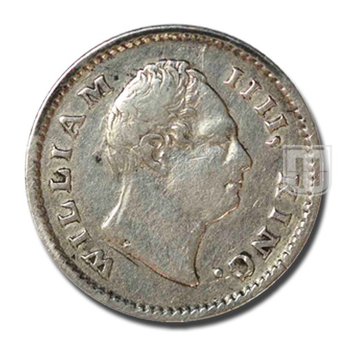 1/4 Rupee | 1835 | KM# 448.5,PR.90 | O