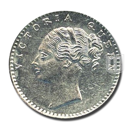 1/4 Rupee | 1840 | KM# 453.1,PR.102 | O