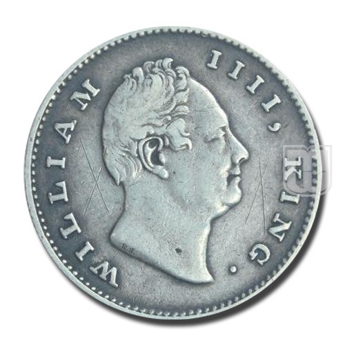 1/4 Rupee | 1835 | KM#?449.4,PR.66 | O