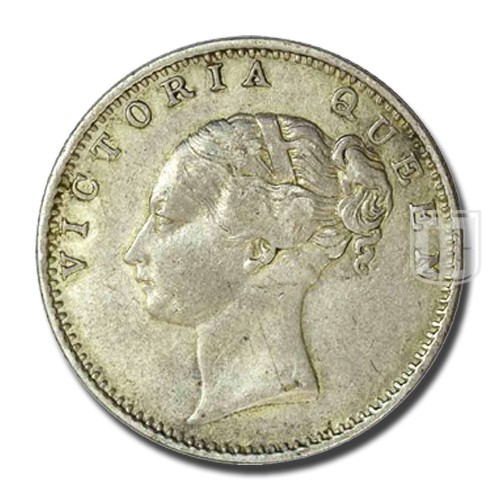 Half Rupee | 1840 | KM# 455.2,PR.73 | O