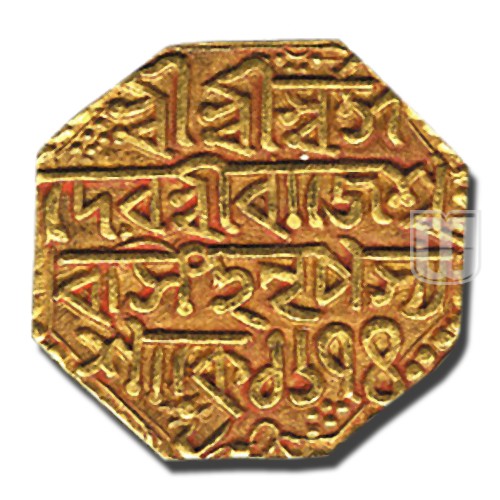 Mohur | 1674 | KM 142;Rhodes abd Bose O3.1 | O