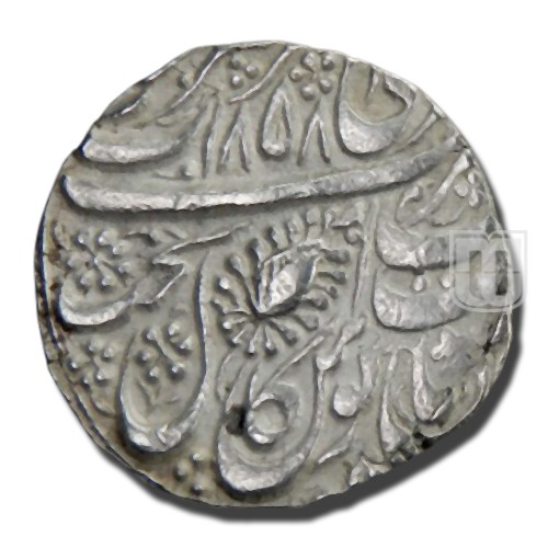 Rupee | 1858 | KM 20.2a; Hans Herrli 01.07.04 | R