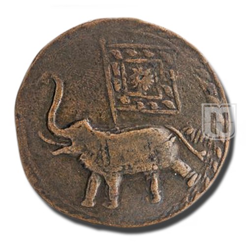 Othmani or Mushtari/Double-Paisa | 1218 | K.GANESH 13.46; Henderson 385; KM 64 | O