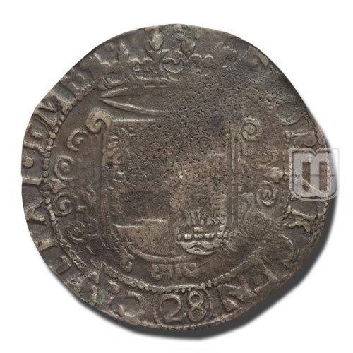 28 STUBER (2/3 Thaler - Gulden) | ND(1624-37) | KM 10.2 | O
