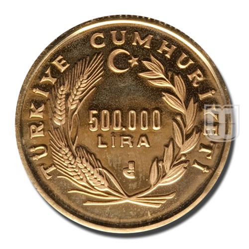 500000 Lira | 1991 | KM 1008 | O