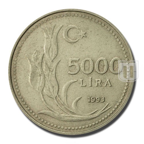 50000 Lira (50 Bin Lira) | 1993 | KM 1025 | R