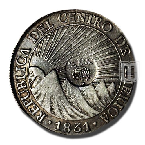 8 Reales | No Date (1834-37) | KM 106.1 | O