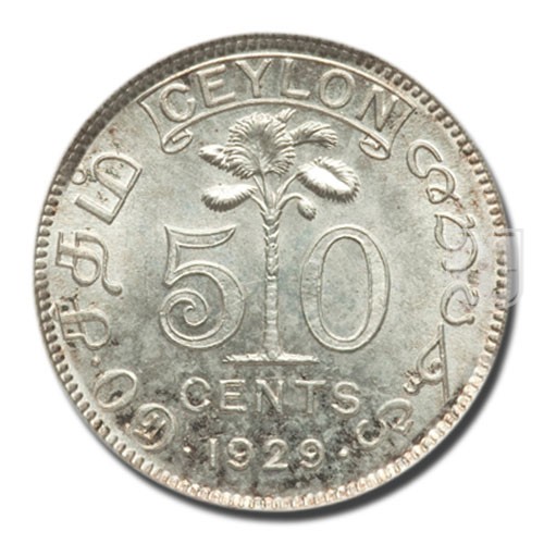 50 Cents | 1929 | KM 109a | R