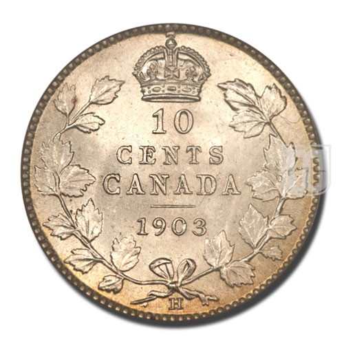 Ten Cents | 1903 | KM 10 | Coins | Mintage World