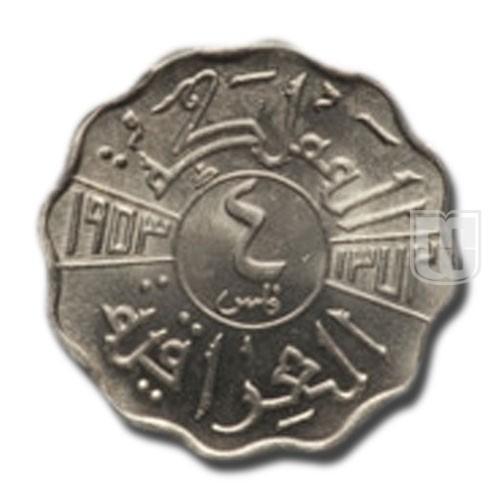 4 Fils | 1953 | KM 111 | R