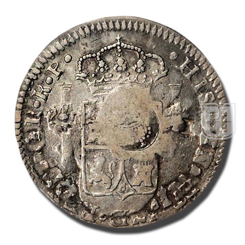 8 Reales | No Date (1834-37) | KM 117.1 | R