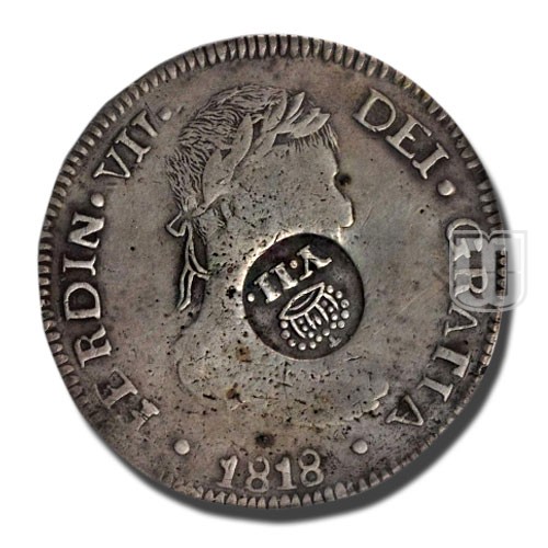 8 Reales | No Date (1834-37) | KM 117.2 | O