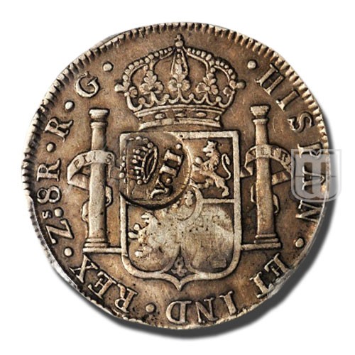 8 Reales | No Date (1834-37) | KM 118 | R