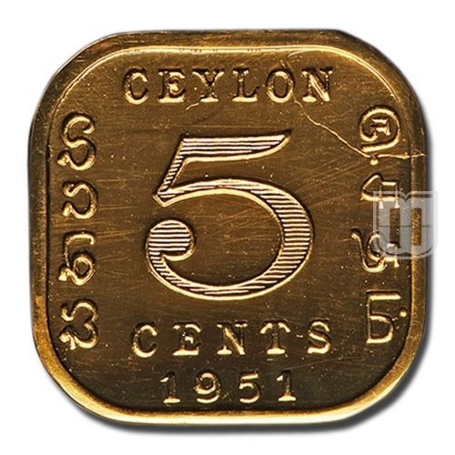 5 Cents | 1951 | KM 120 | R