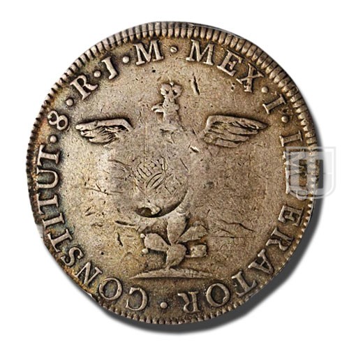 8 Reales | No Date (1834-37) | KM 121 | R