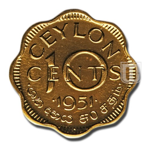 10 Cents | 1951 | KM 121 | R