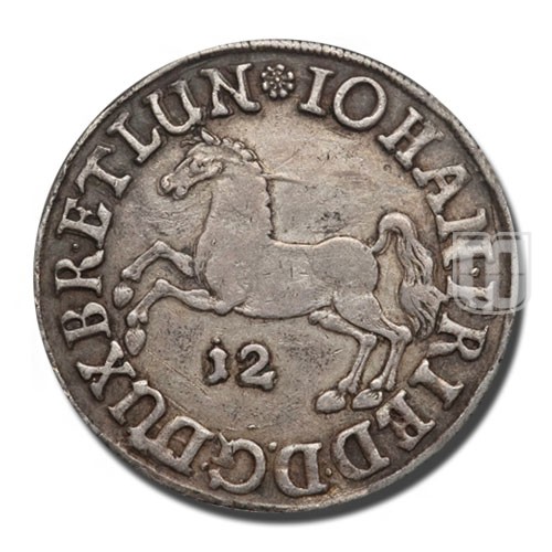 12 Mariengroschen (1/3 Gulden) | 1669 | KM 123 | O