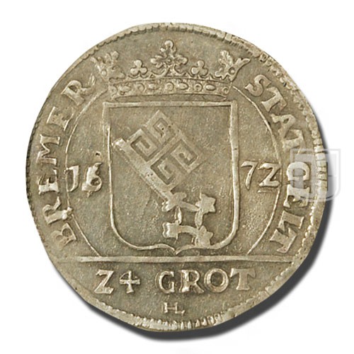 24 GROTE (1/3 Thaler) | 1672 HL | KM 124.2 | R