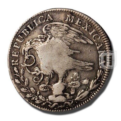 8 Reales | No Date (1834-37) | KM 128 | R