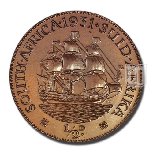 1/2 Penny | 1931 | KM 13.3 | R