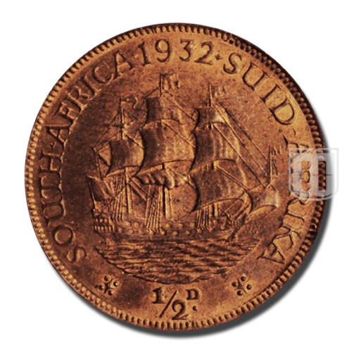 1/2 Penny | 1932 | KM 13.3 | R