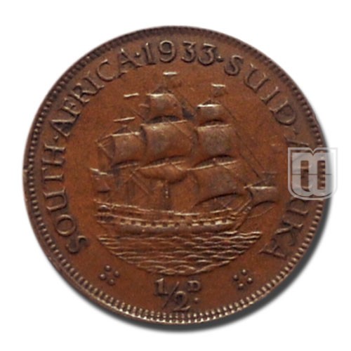 1/2 Penny | 1933 | KM 13.3 | R