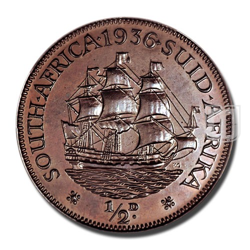 1/2 Penny | 1936 | KM 13.3 | R