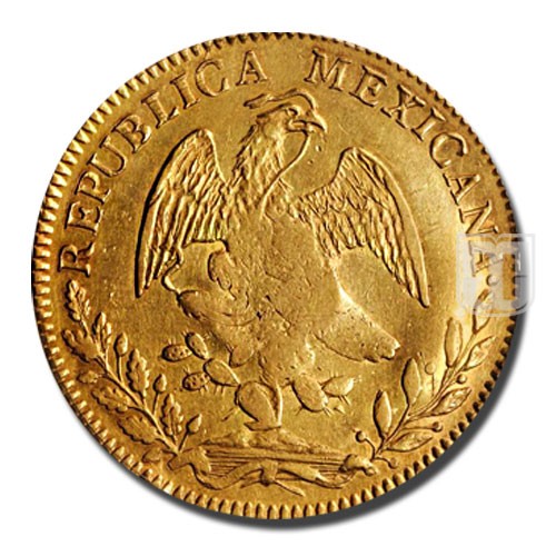 8 Escudos | No Date (1834-37) | KM 141.4 | R