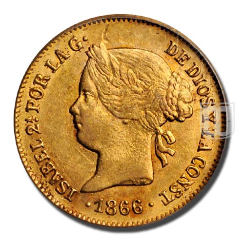 2 Pesos | 1866 | KM 143 | O