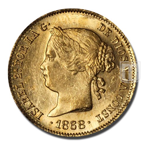 2 Pesos | 1868 | KM 143 | O