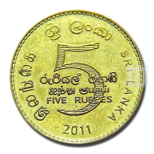 5 Rupees | 2011 | KM 148.2a | R