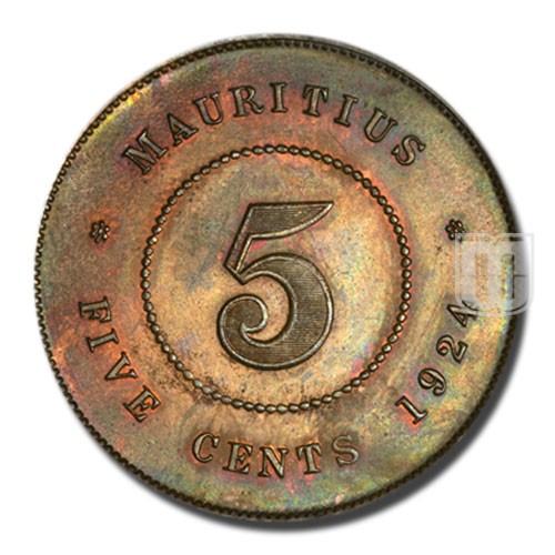 5 Cents | 1924 | KM 14 | R