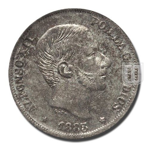 50 Centimos | 1883 | KM 150 | O