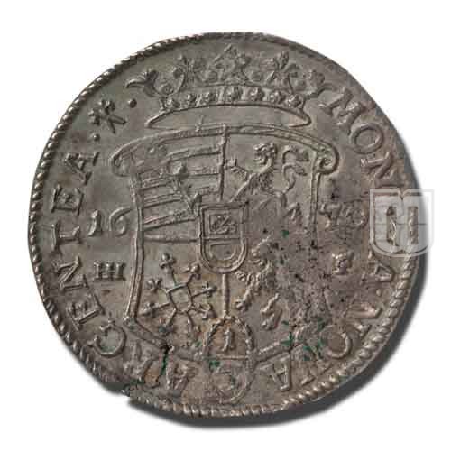 1/3 THALER (1/2 Gulden) | 1670 HHF | KM 153 | R